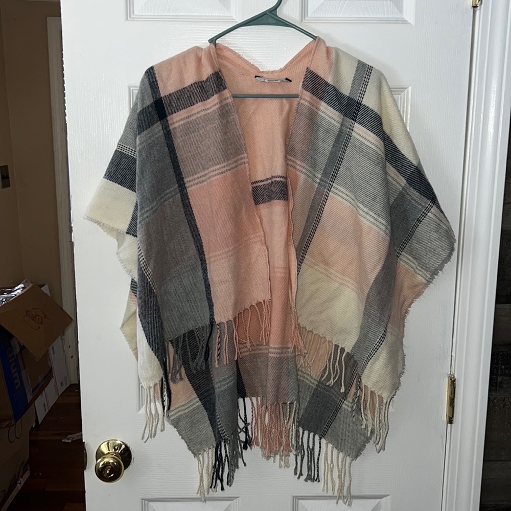 Urban Kids Multi Colored Tassel Bottom Shall One Size